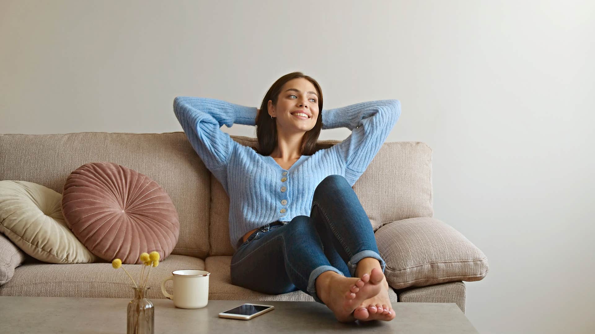 woman who in a relationship that feels like best friends as she is unavailable