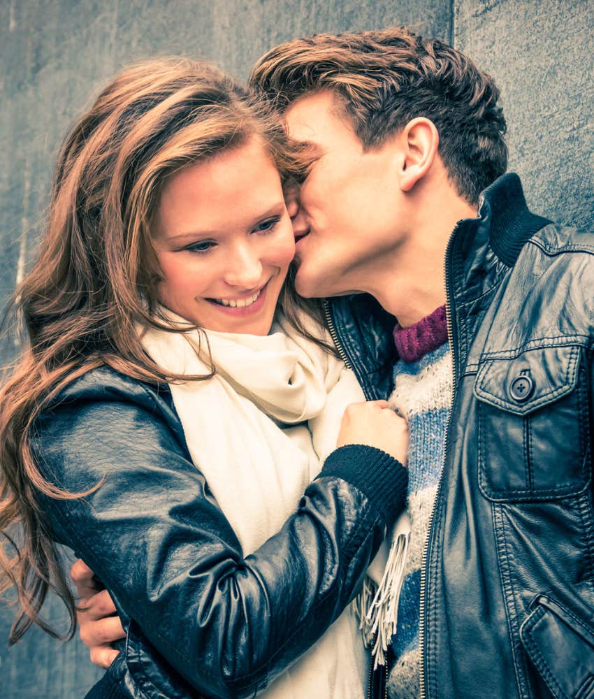 Person attracted to other person's odor