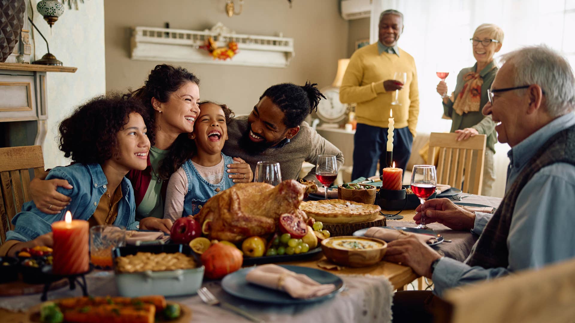 family that has regular dinners together