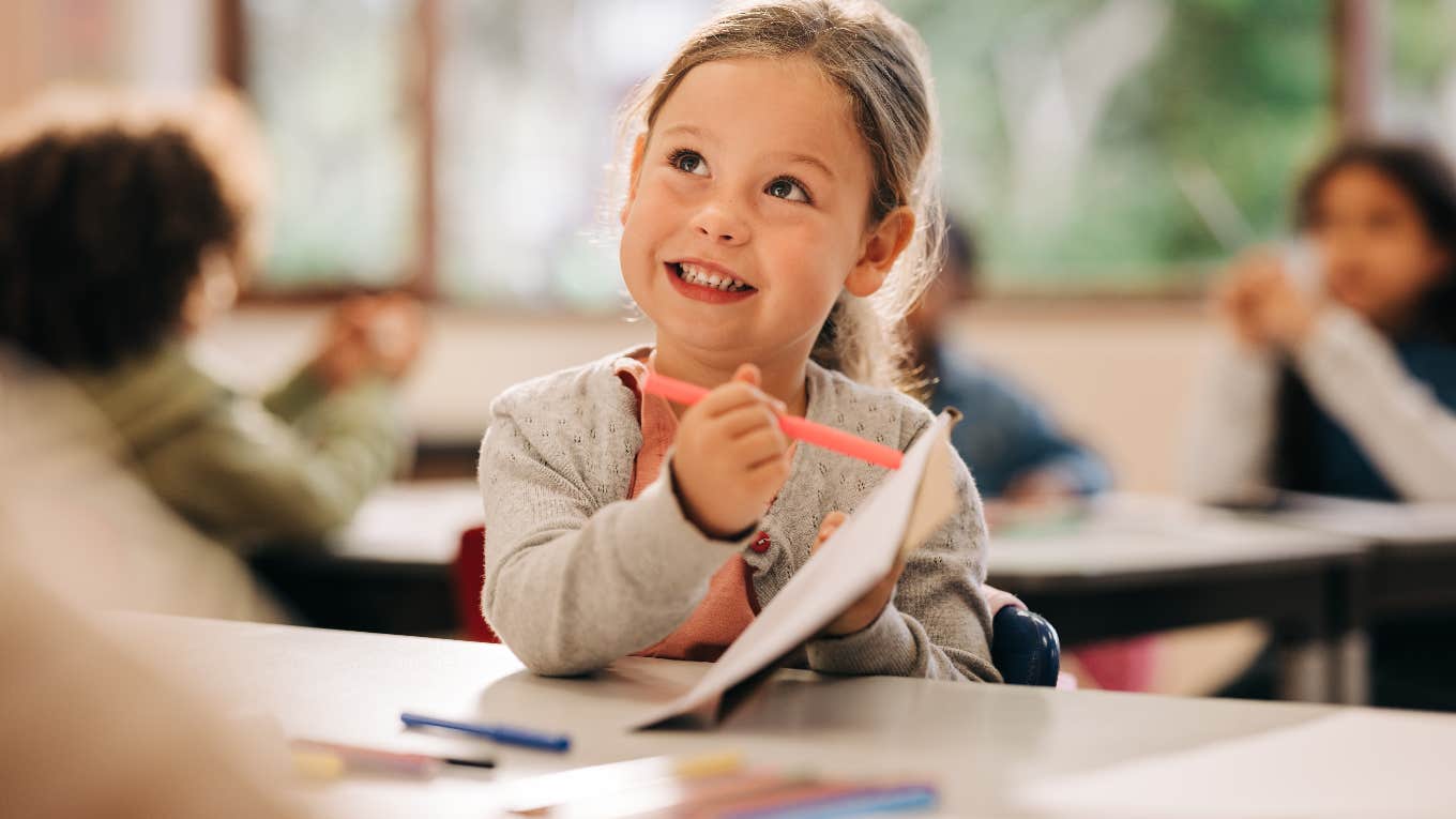 First-Grade Teacher Asks Why Parents Keep Describing Their Kids As ‘Covid Babies’ first-grade student at school