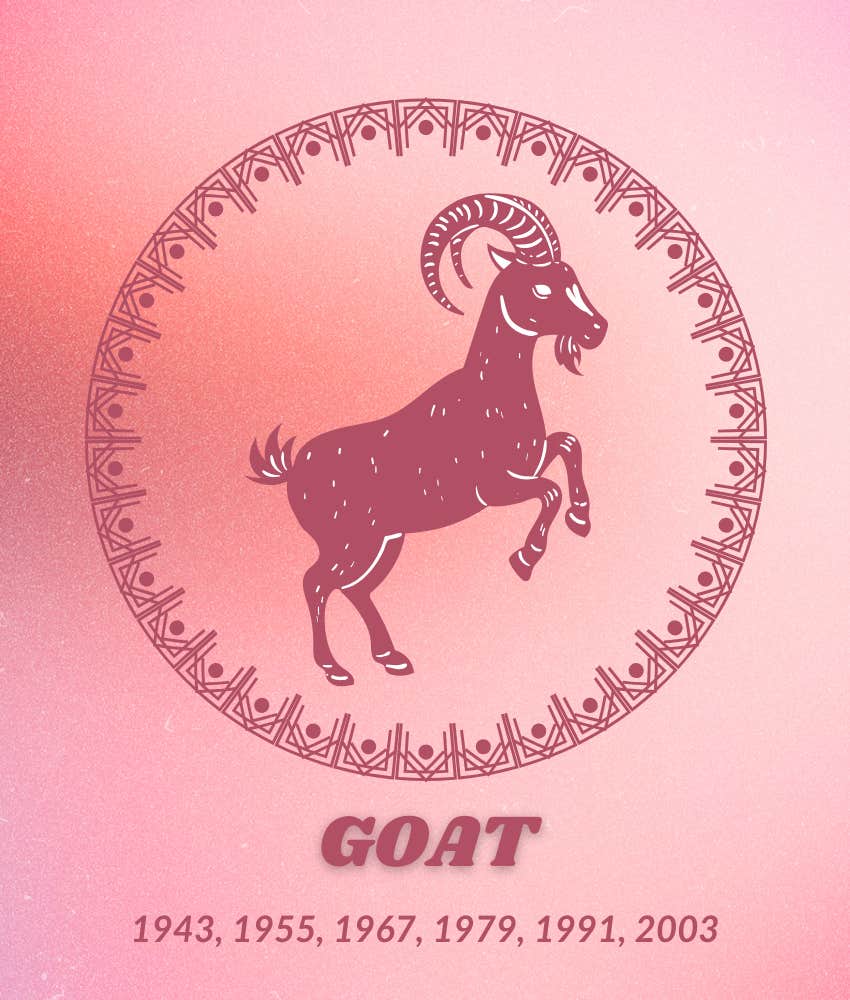 goat chinese zodiac signs luck good fortune august 31 2025
