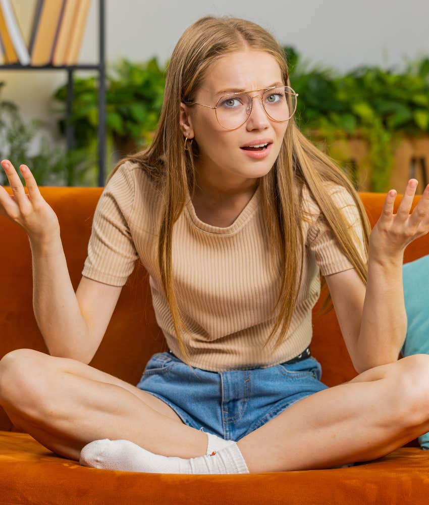Woman lashes out