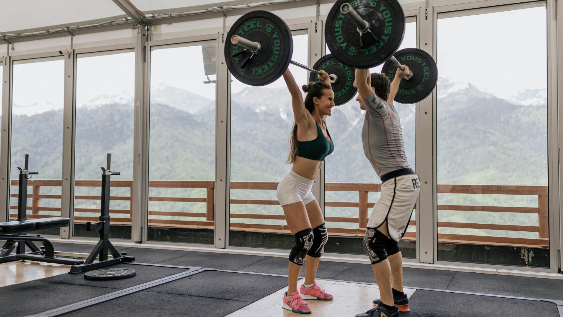 couple who have mastered the art of marriage by staying active