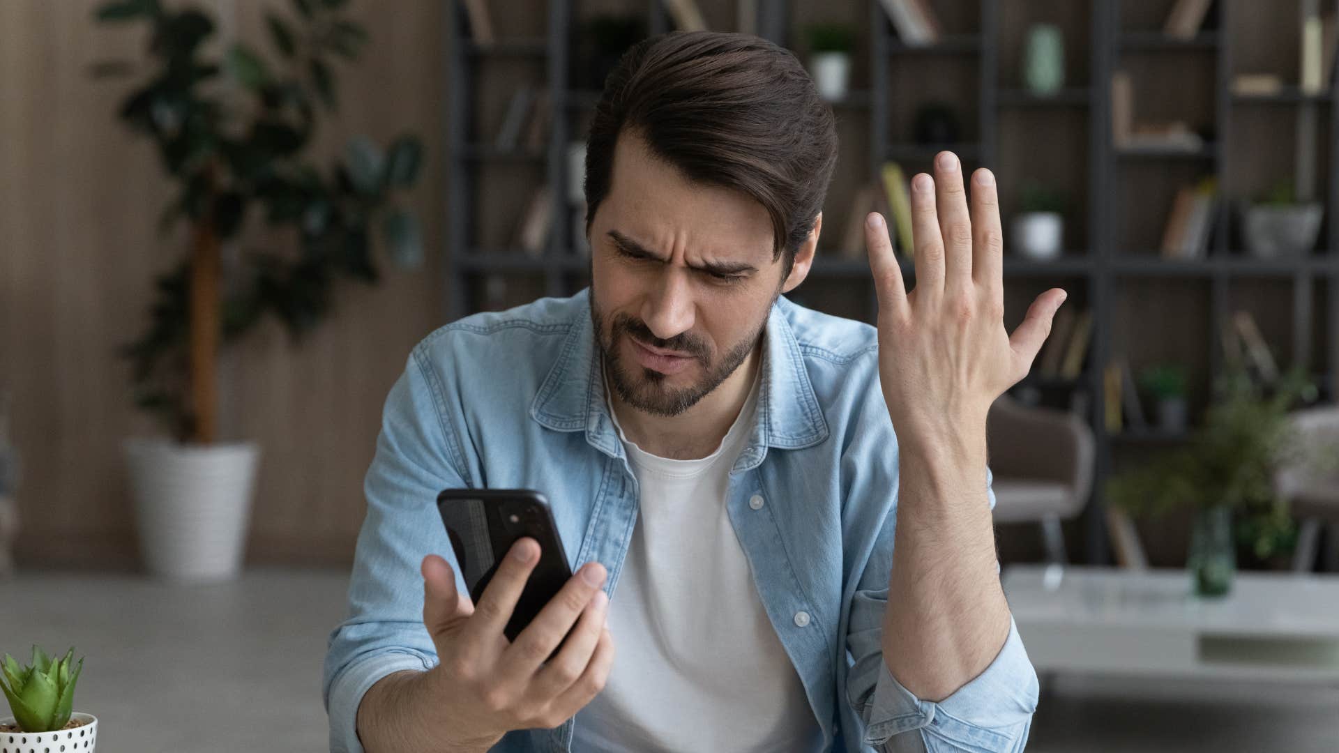 man who will never do anything with his life as he has a problem with boredom