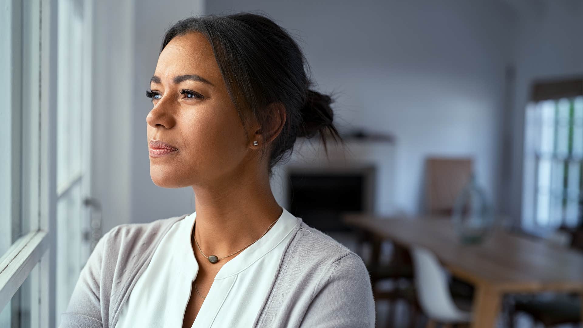 woman who will never do anything with her life as she is stuck on who she used to be