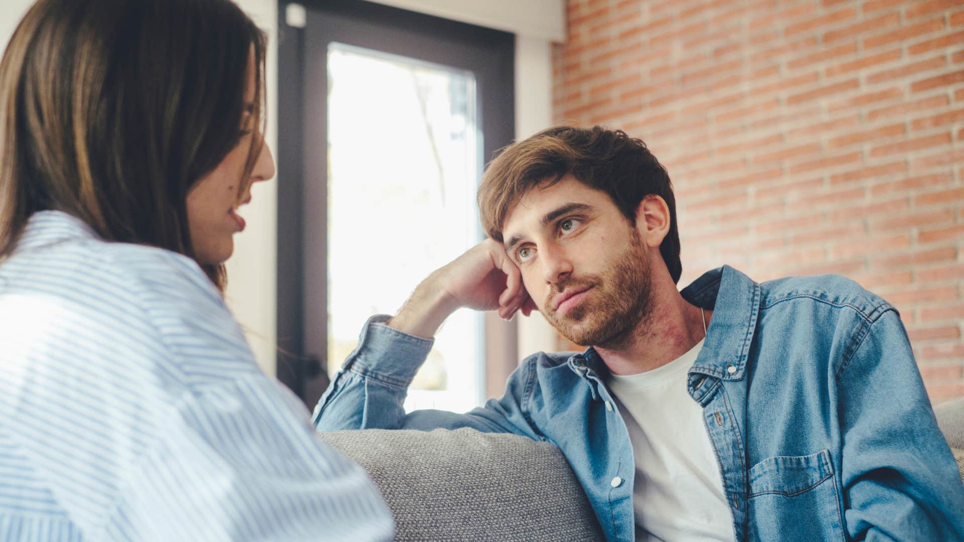 couple having a healthy argument