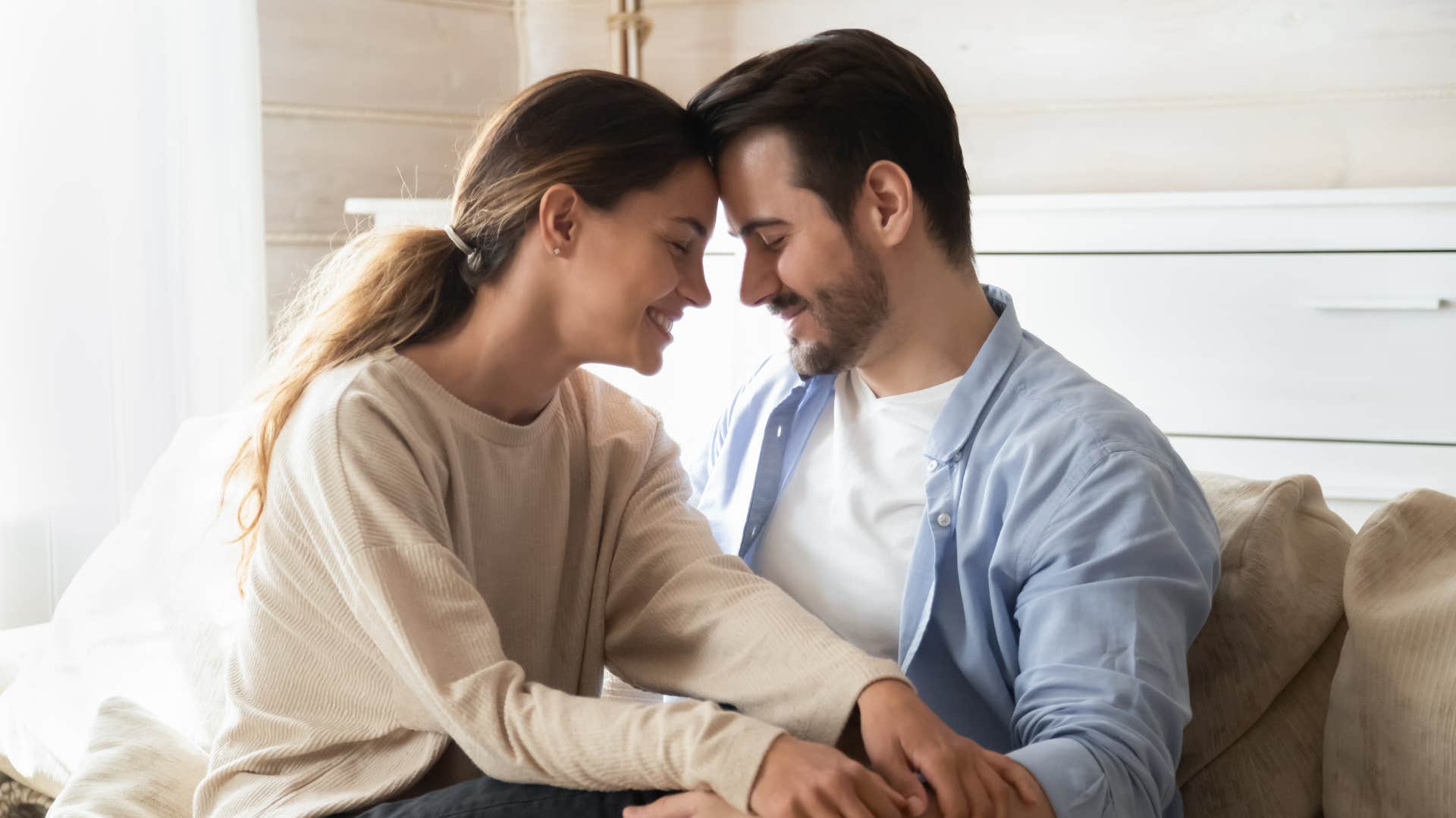 couple who unconditionally trusts each other