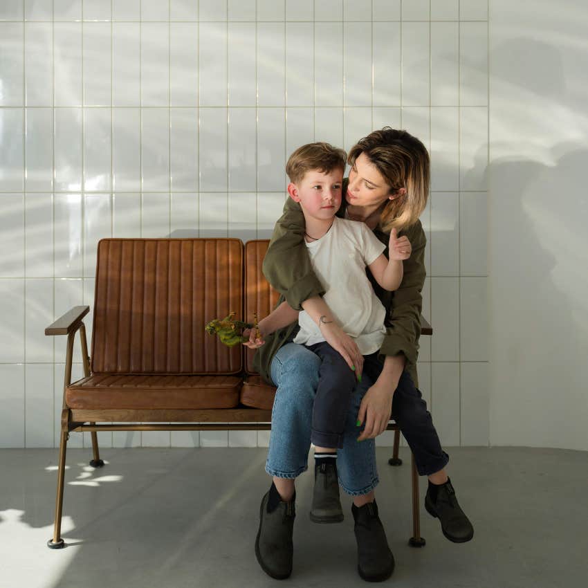 mom offended husband worried way she refers adopted son