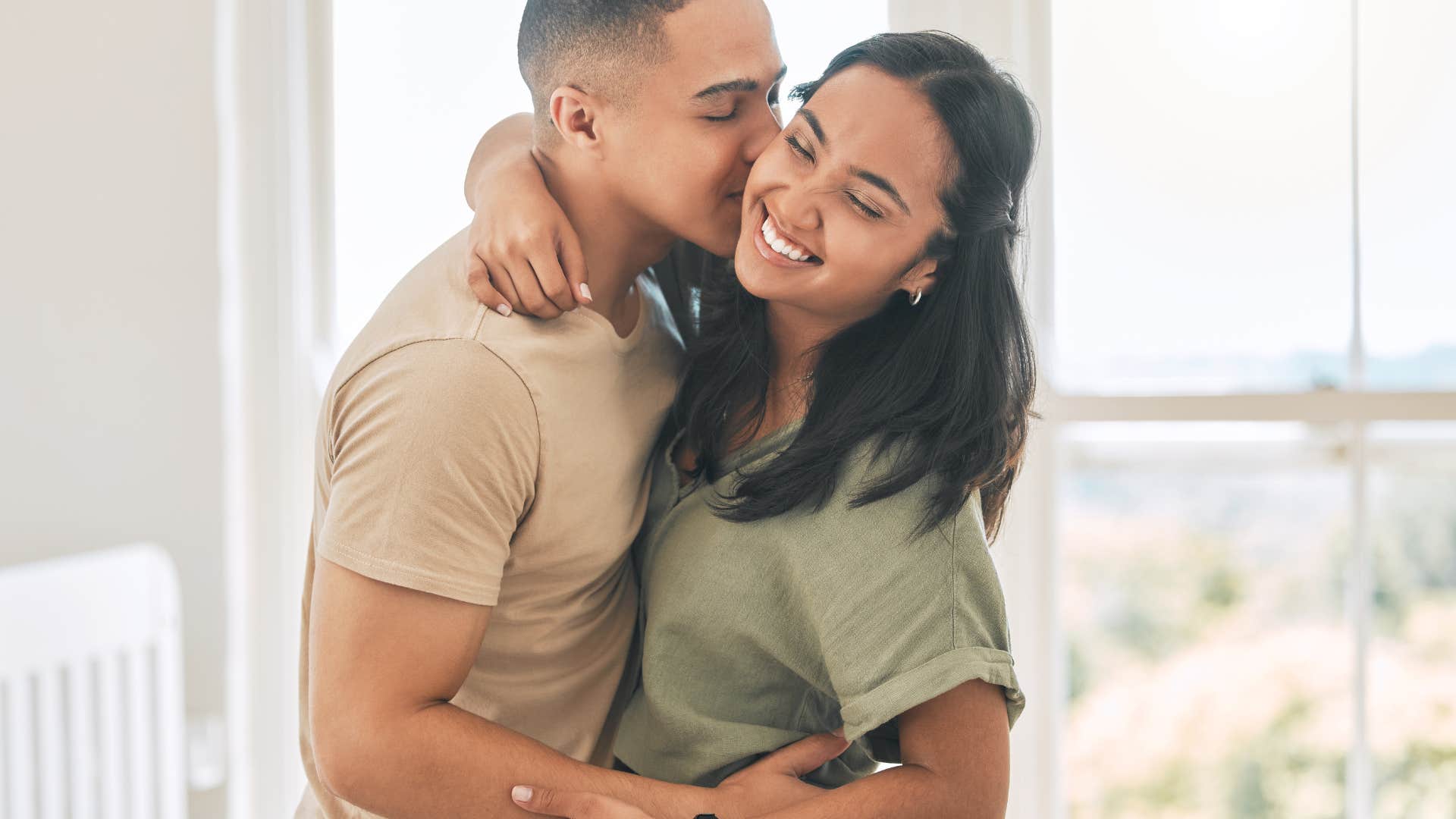 couple who truly love each other getting turned on by each other