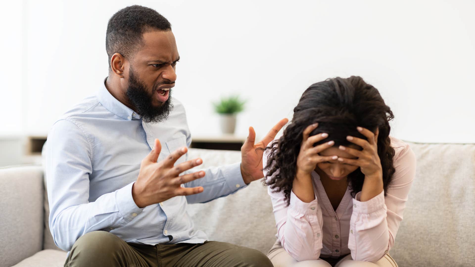 man who is not a good person as he exhibits mean behavior