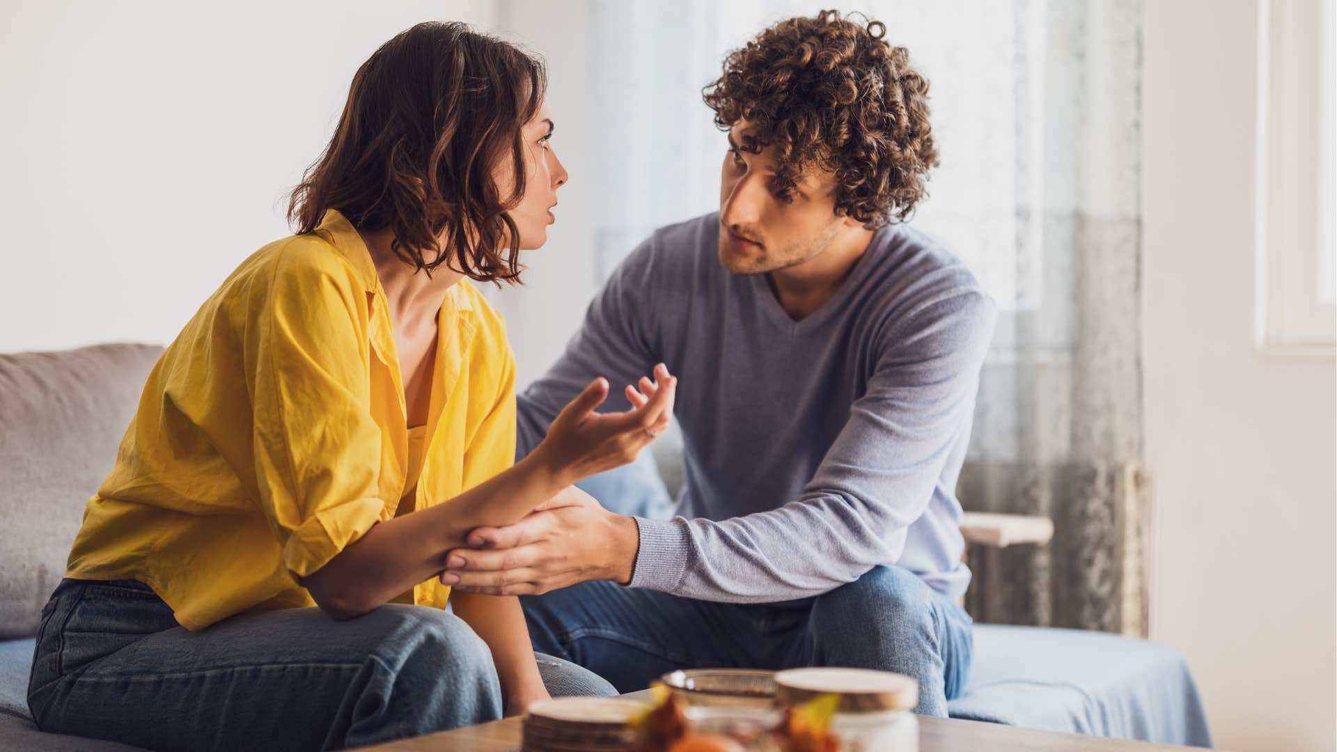 couple where man is one of the rare ones as their arguments don't ruin friendships