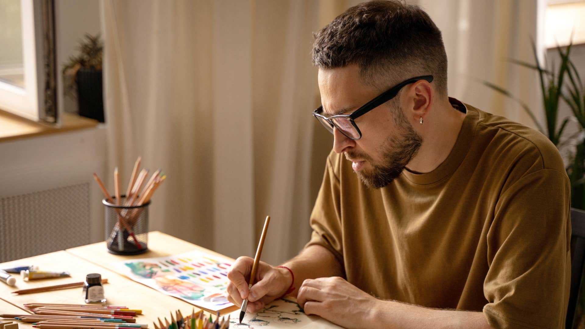 man who is a rare gem and is creative
