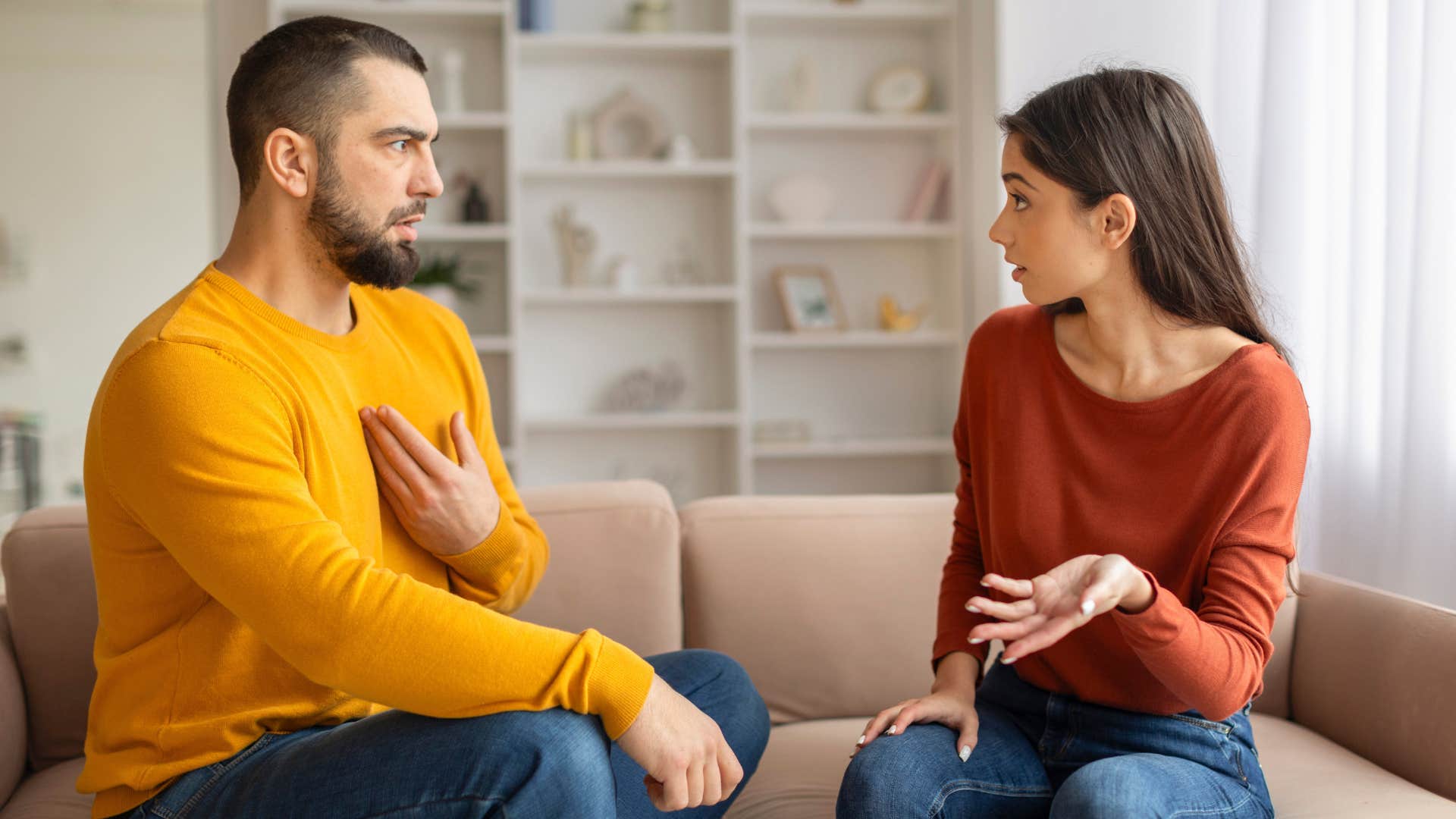 man who doesn't respect woman as he doesn't respect her boundaries