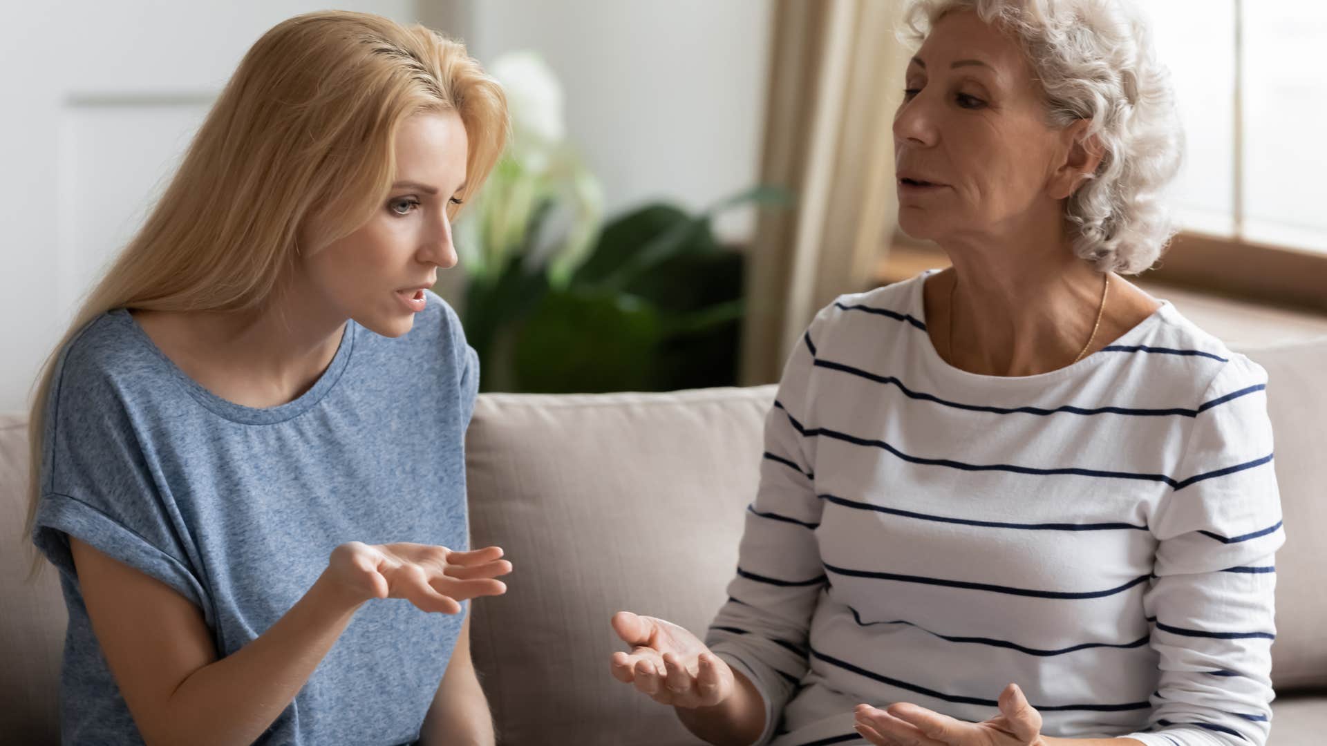 woman whose man has lost respect for her as his family doesn't like her