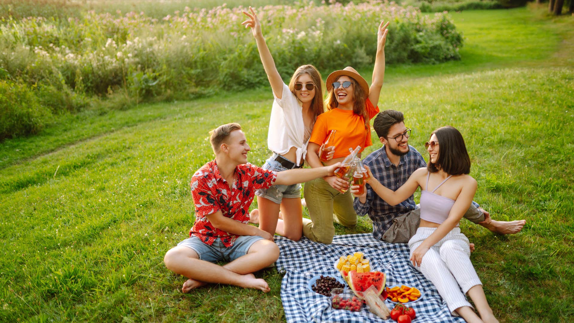 man who truly loves woman as he makes an effort to get along with her friends