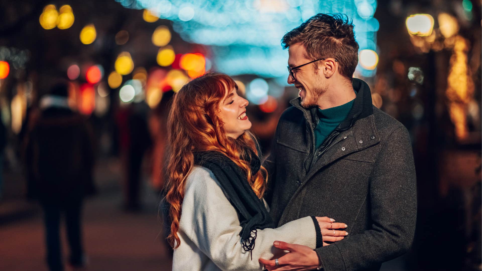 man who truly loves woman as he inspires her to make him proud