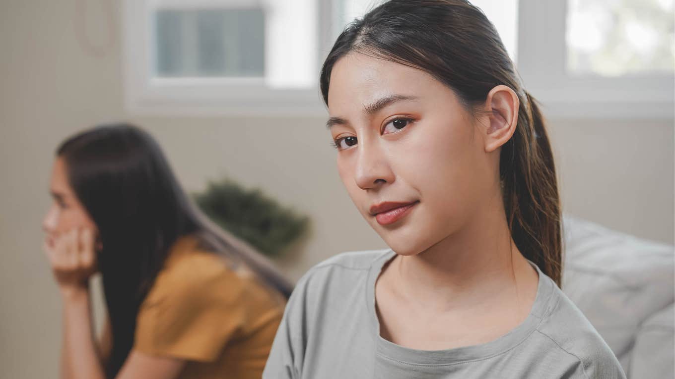 If You Notice These Behaviors, You're Dealing With An Entitled Person annoyed young woman dealing with an entitled person in her life