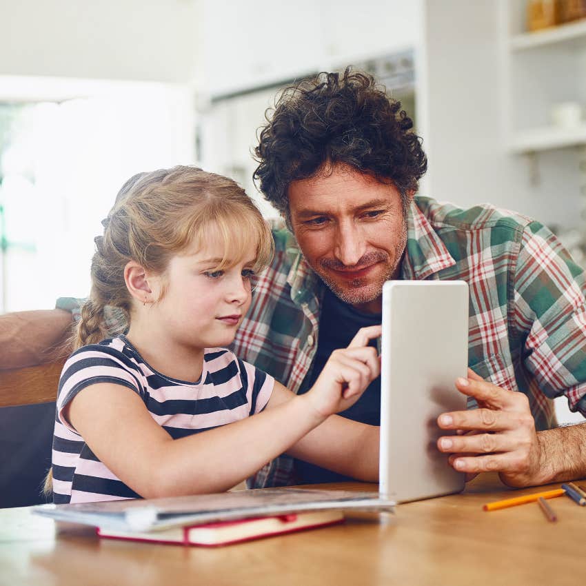 man who truly loves his child asking his opinion