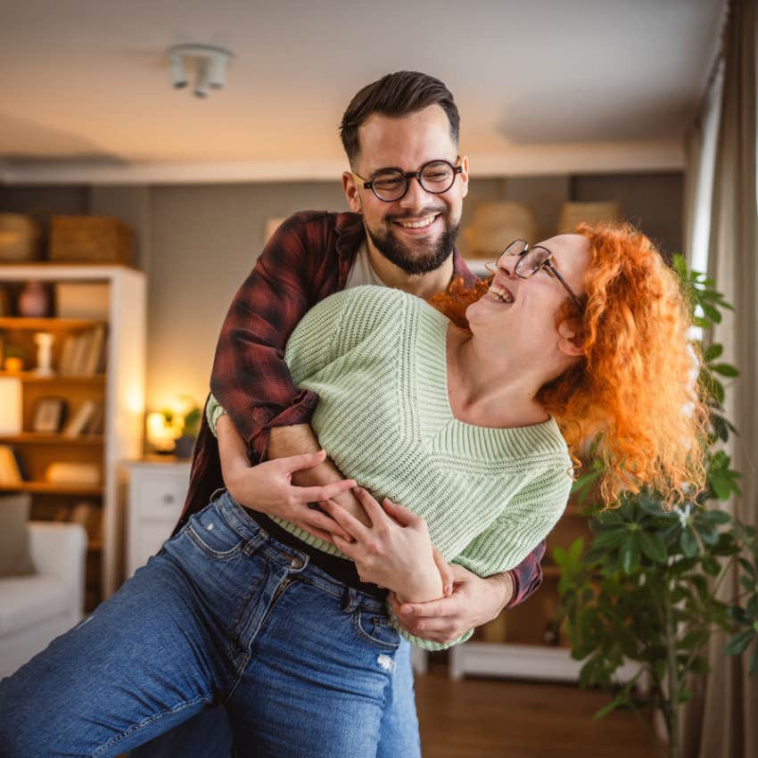man who is one of the rare ones as he shows woman how he feels 
