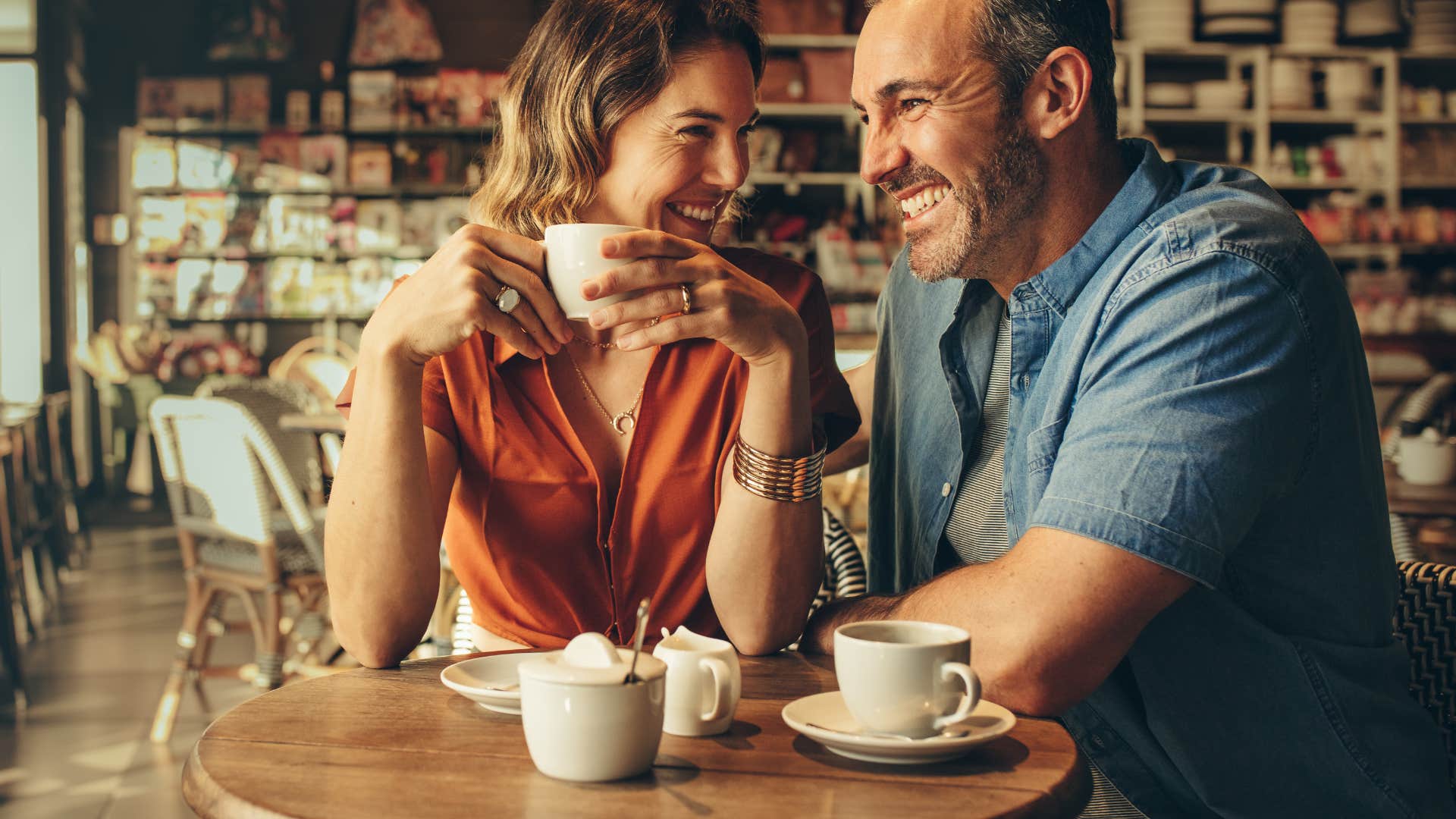 man with woman who loves him from the depths of her soul as love reduces blood pressure