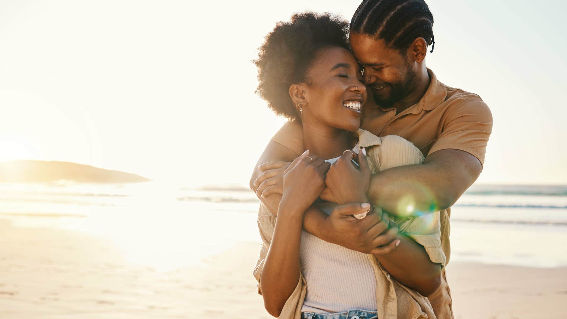 woman who is truly loved by a person feeling hopeful