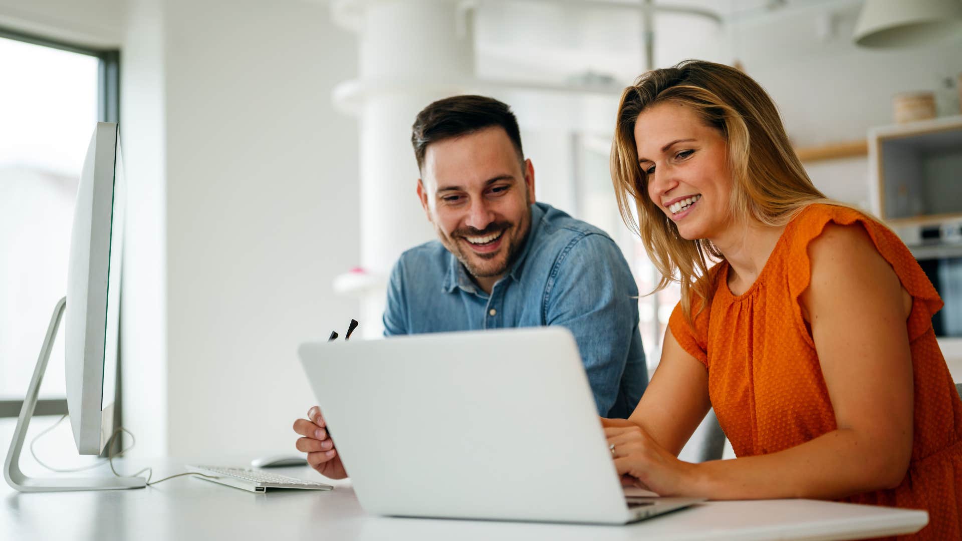 woman with person she loves who is the rarest gem as they share work ethic