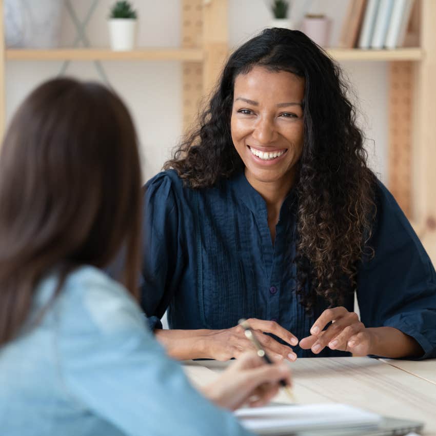woman who is genuinely authentic as she embraces courage