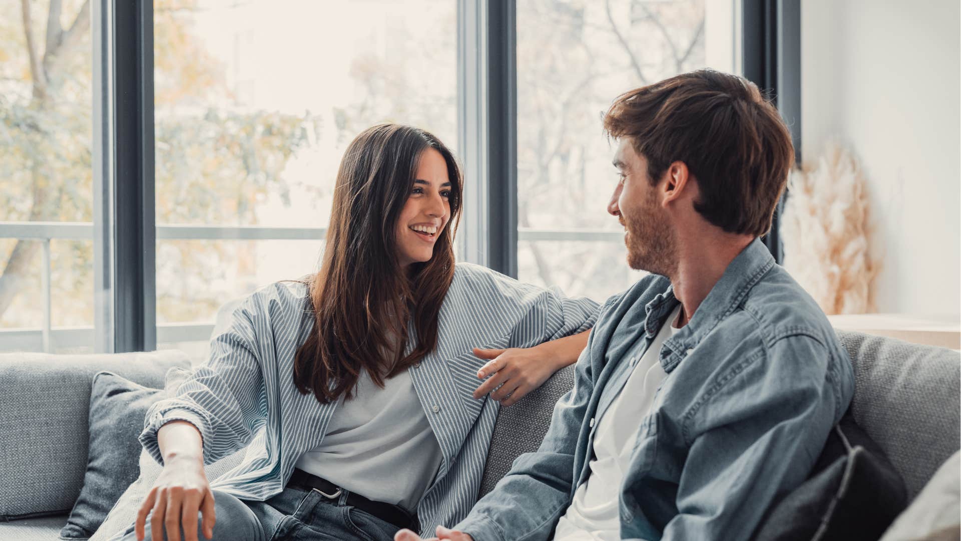 couple who truly love each other working on vulnerability