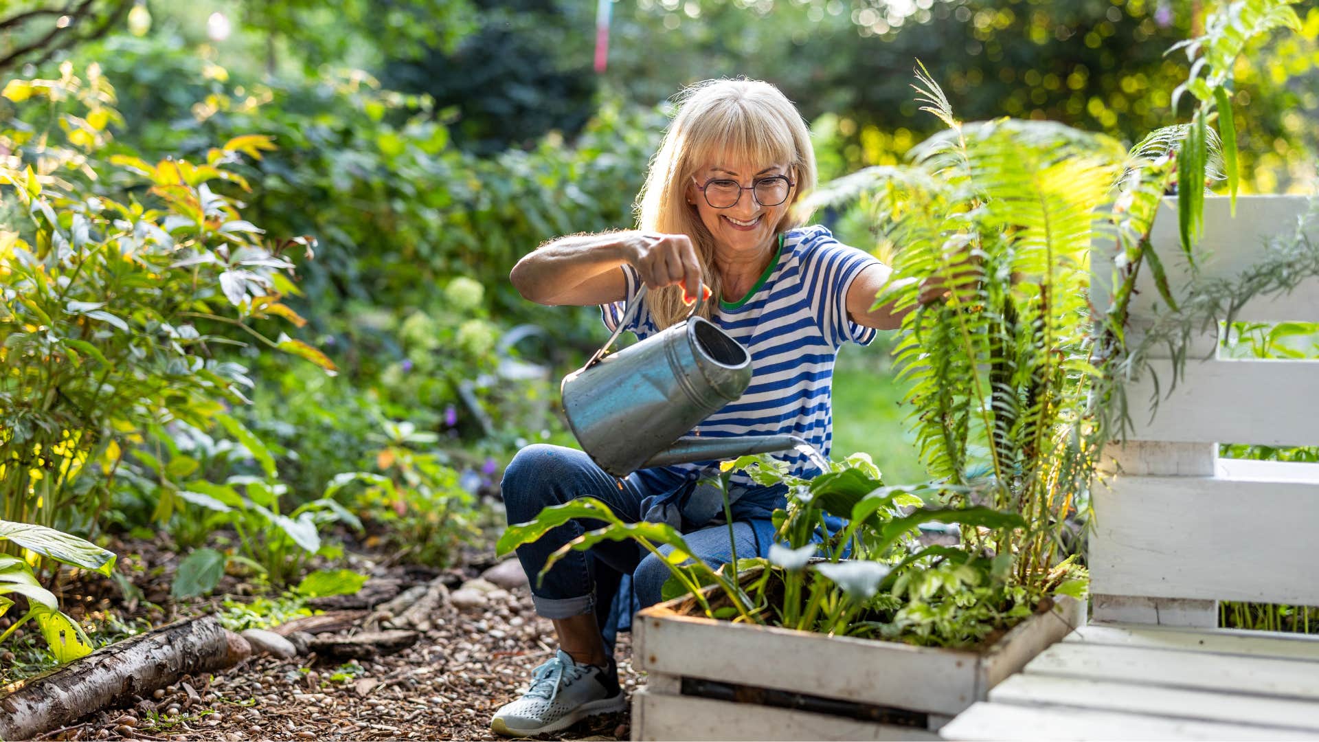 woman who wants to maintain a sense of calm as she cultivates