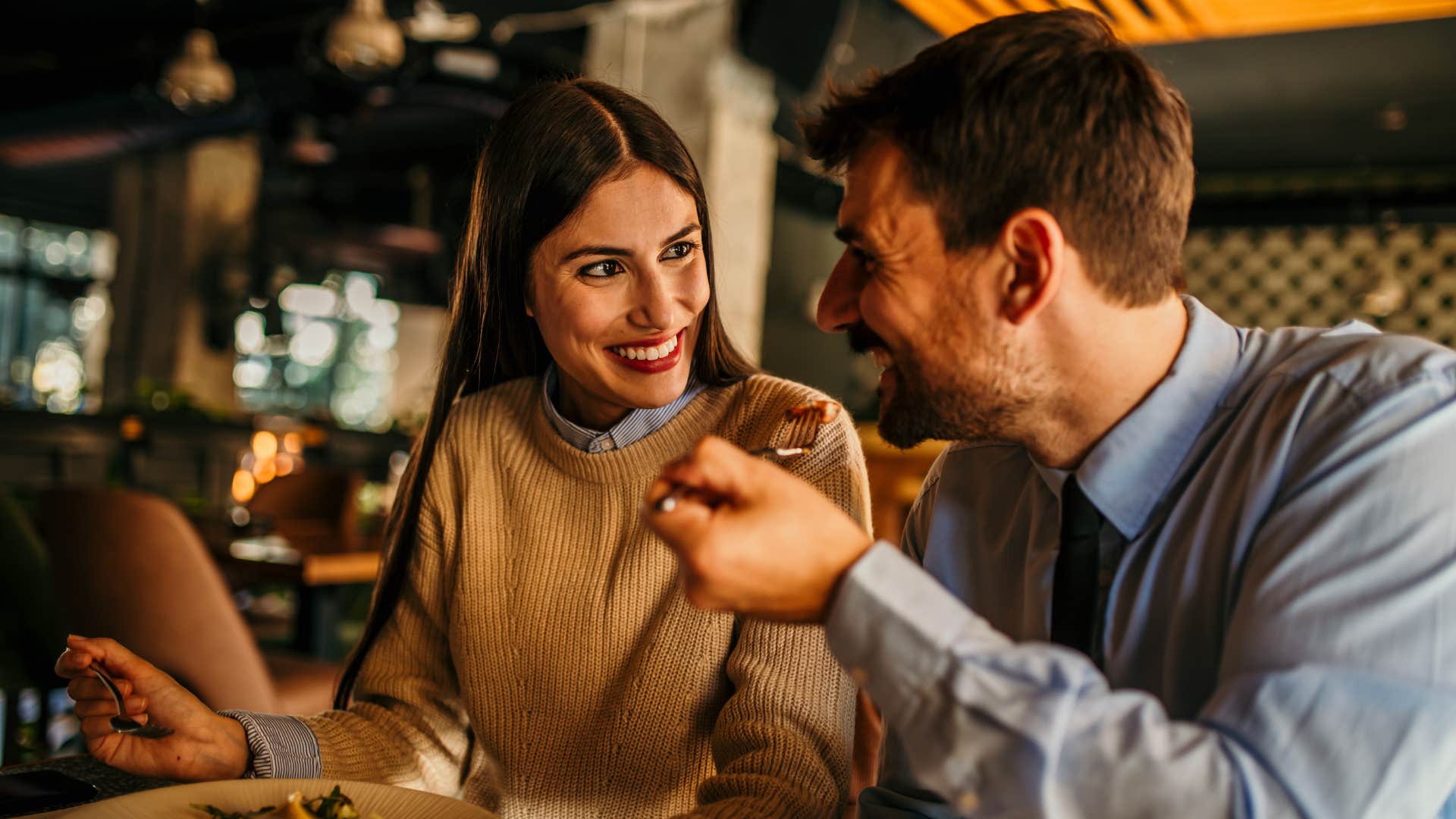 woman who is more composed and classy as she goes on dates