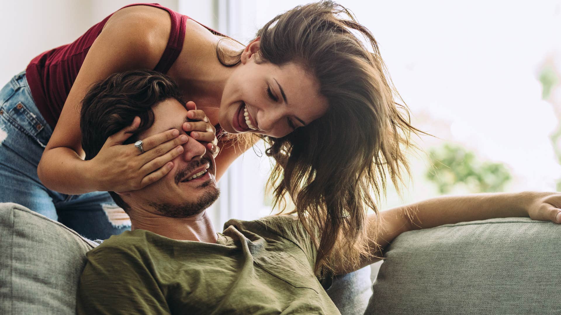 woman who is more classy and composed surprising man