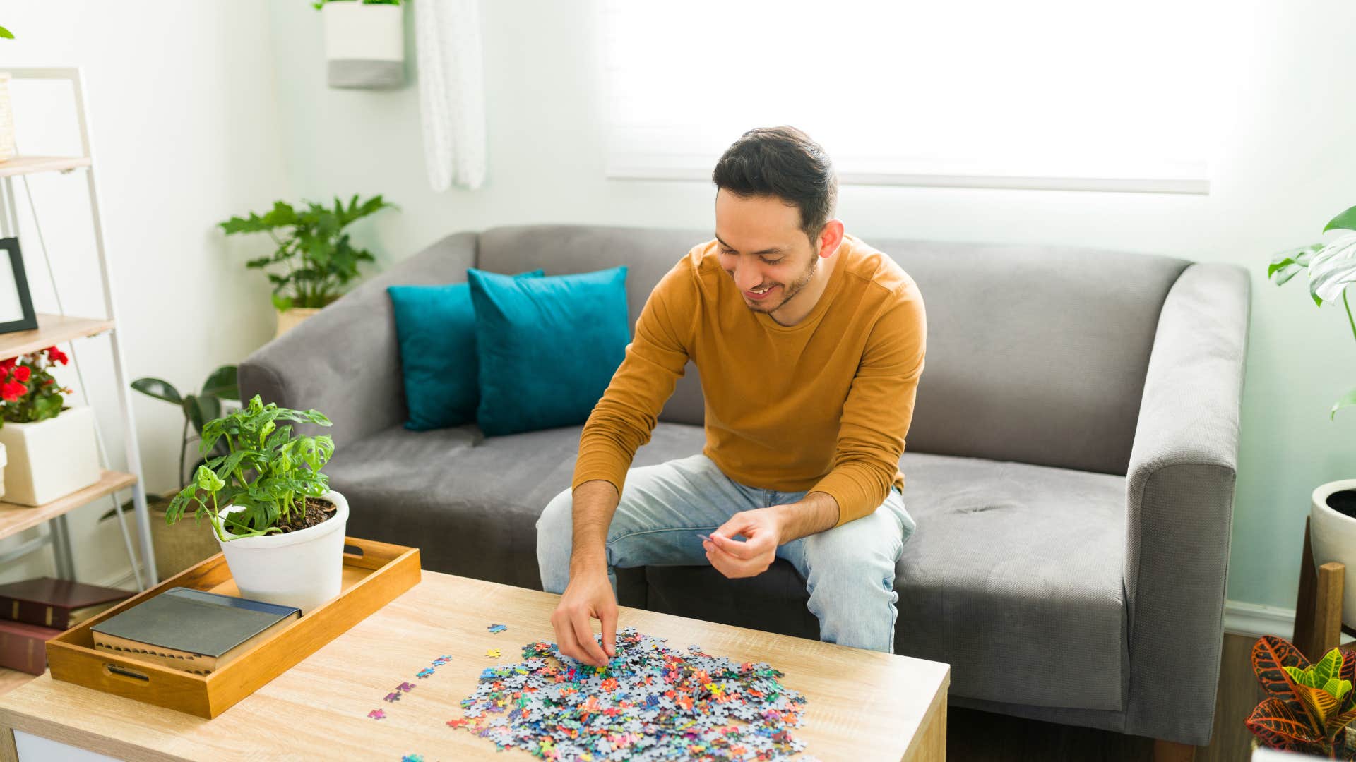 man who has the exceptionally rare form of intelligence as visual spatial