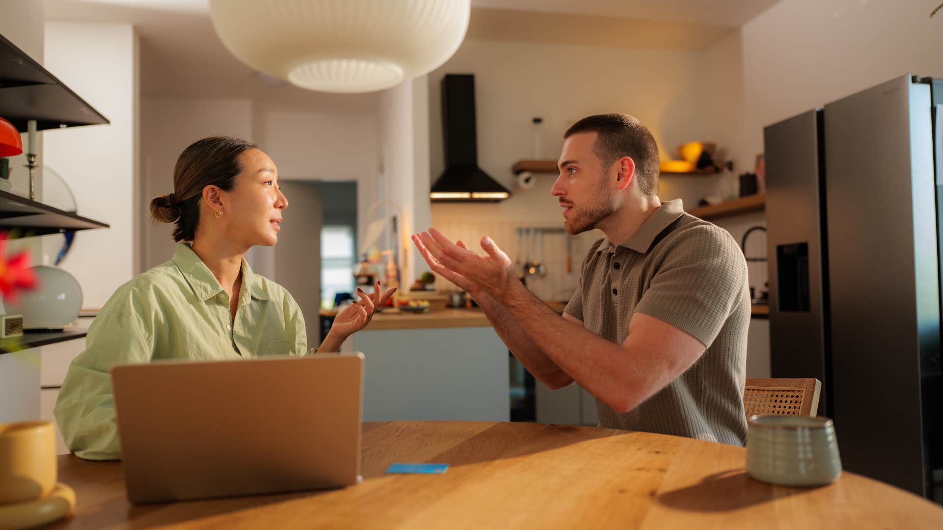 man who is a type-a control freak demanding woman get a tattoo