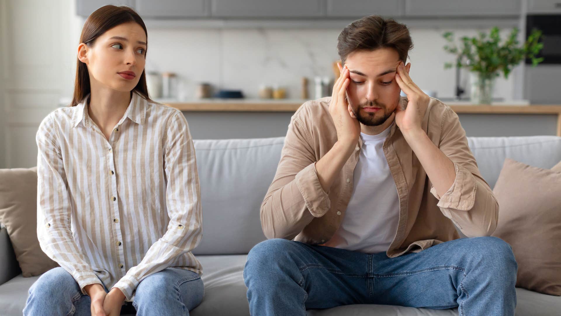 man who is a type a control freak questions whether woman loves him