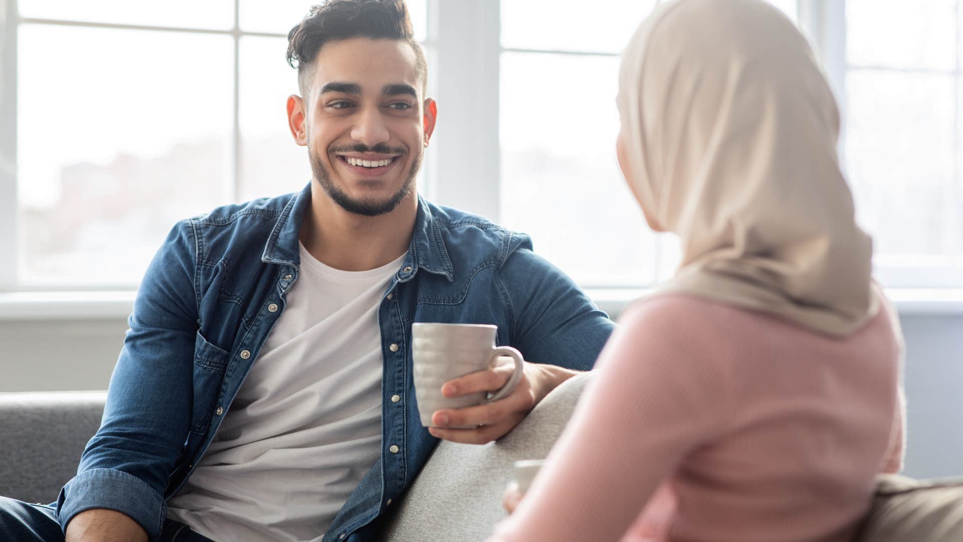 man making jokes to avoid serious subjects
