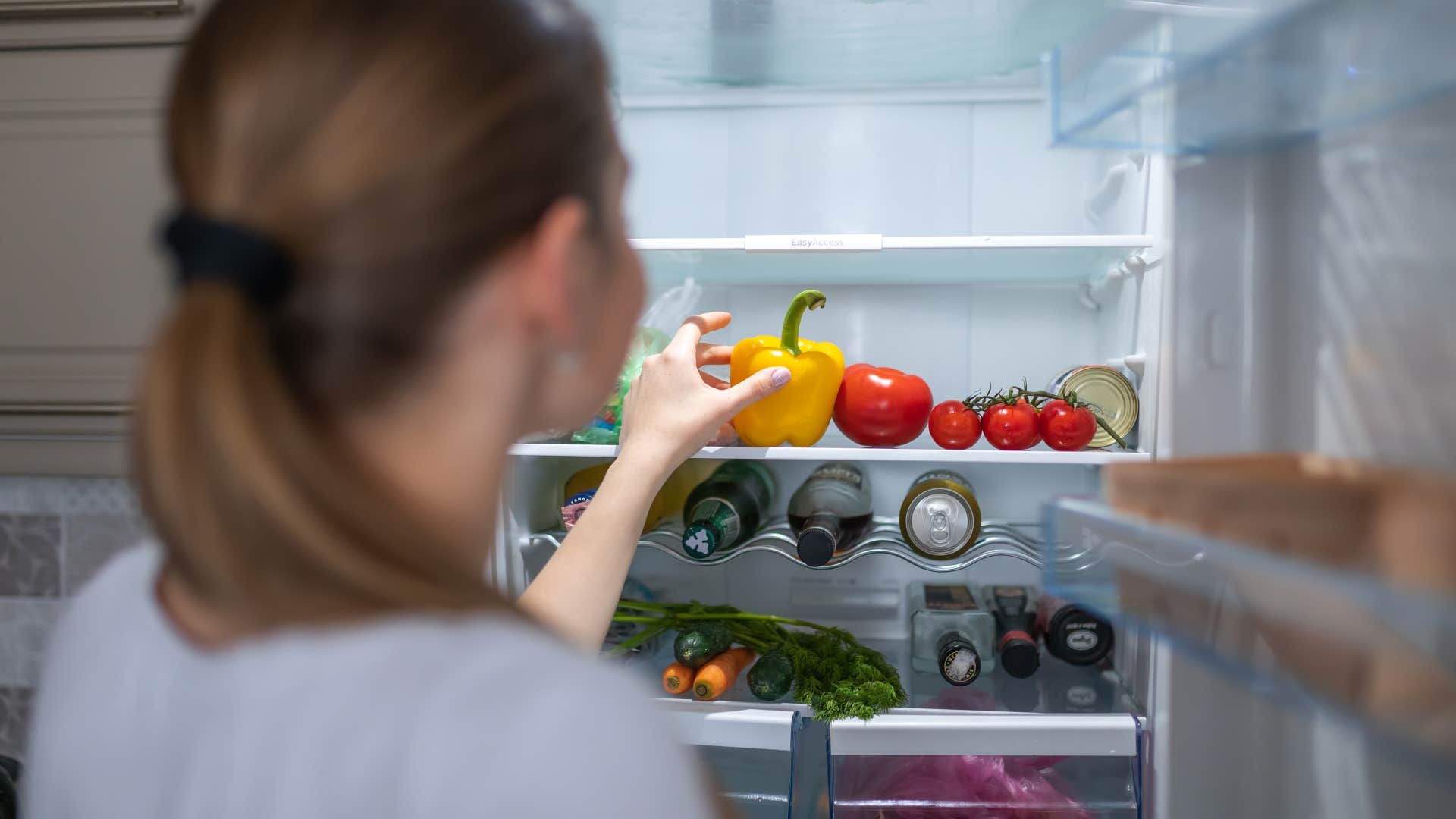 if your kitchen has A clean fridge people assume you have your life together 