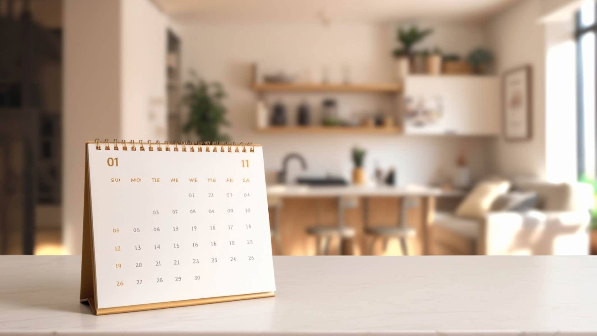 if your kitchen has A planner or calendar people assume you have your life together 