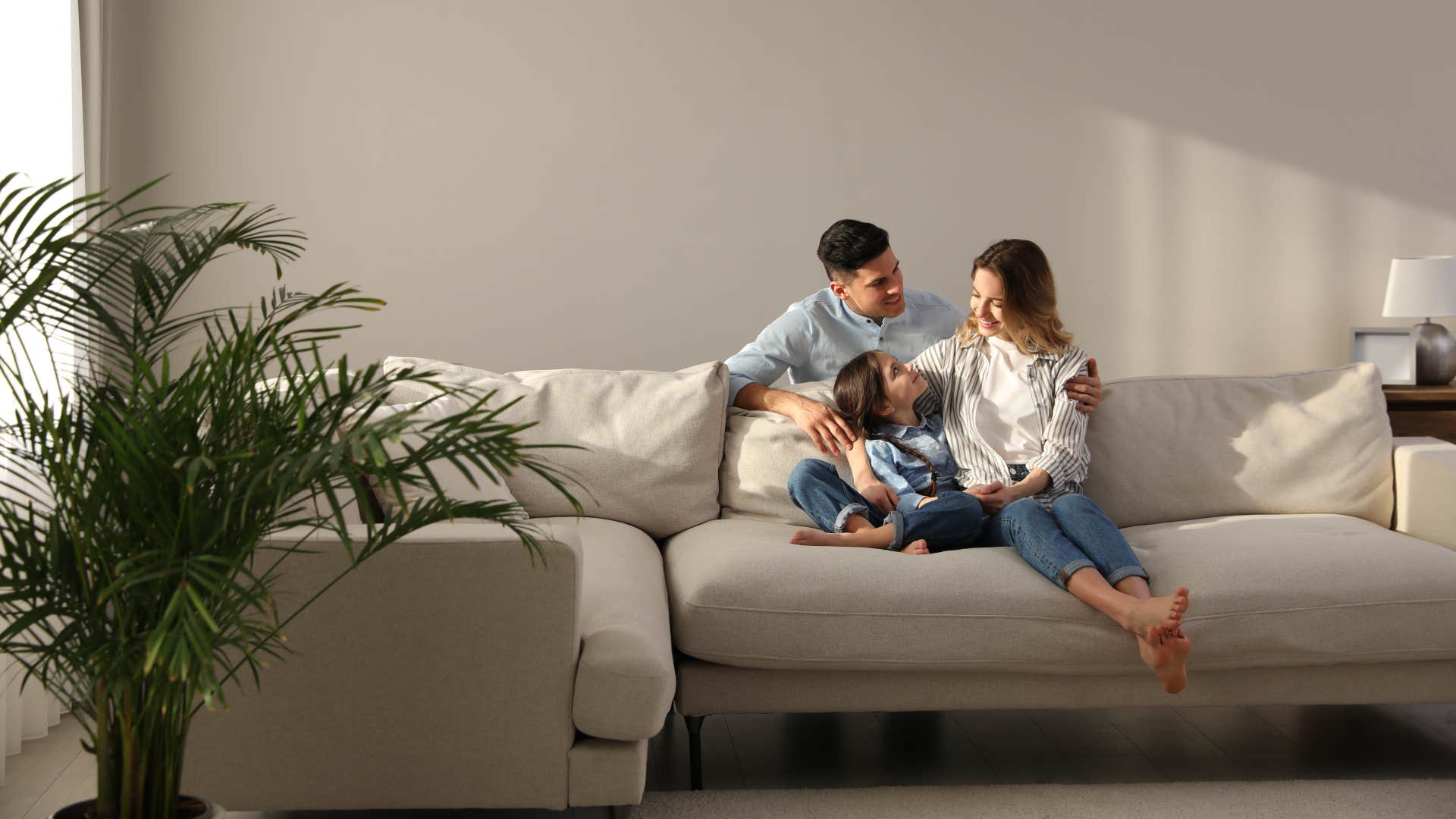 if your living room has Comfortable furniture guests immediately respect you 
