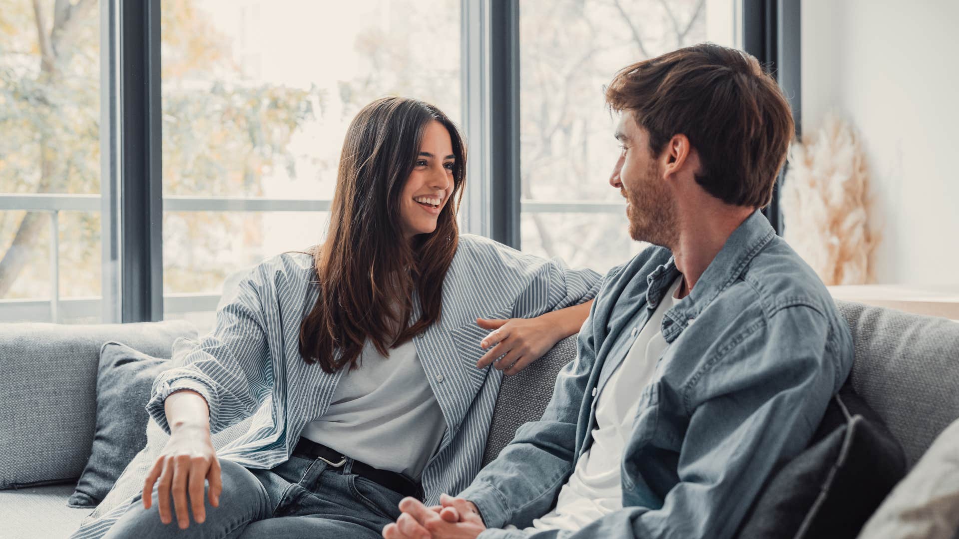 couple in a relationship that's one of the rare ones with interdependence