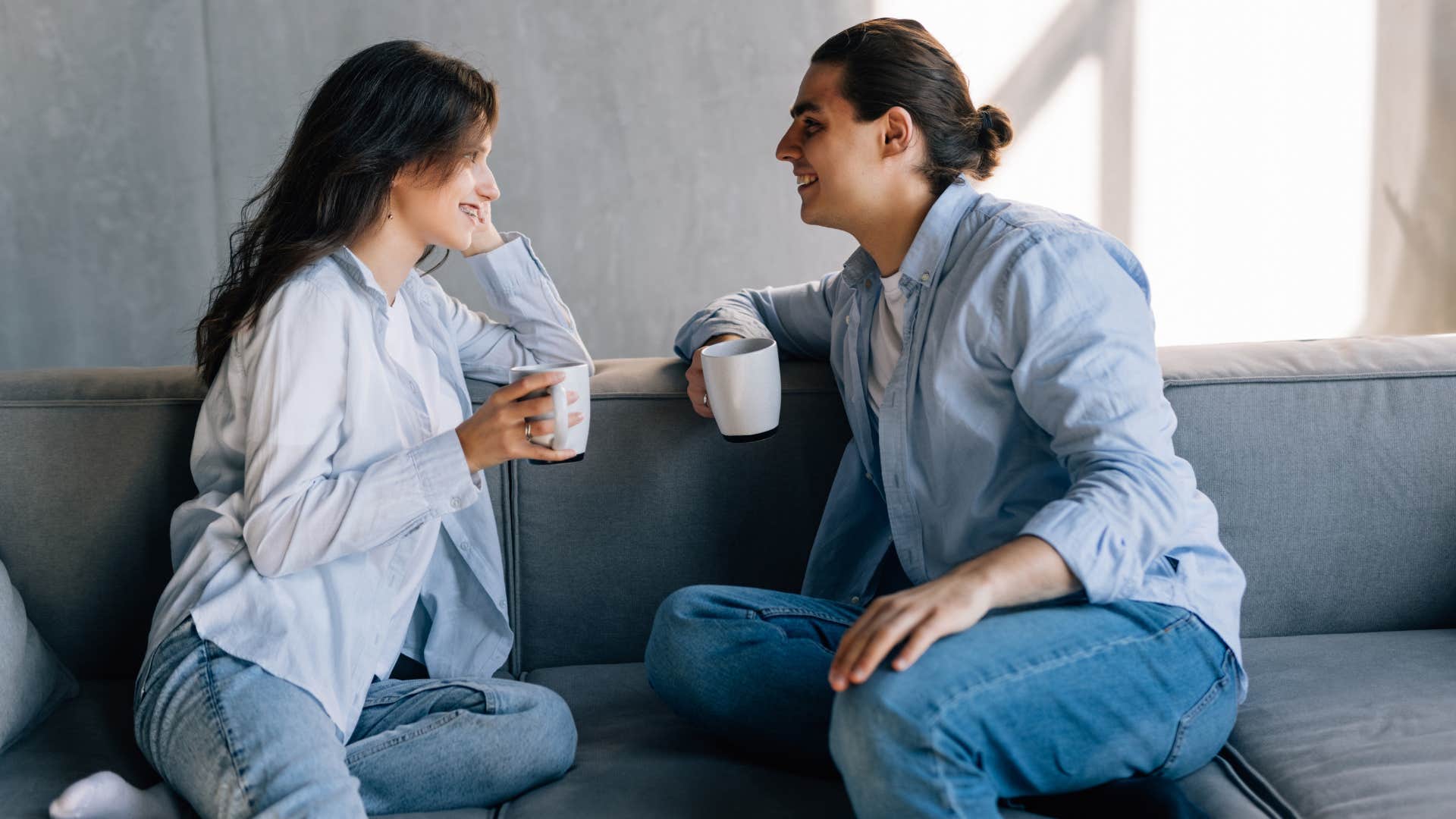 couple in a relationship that is one of the rare ones as it has knowledge