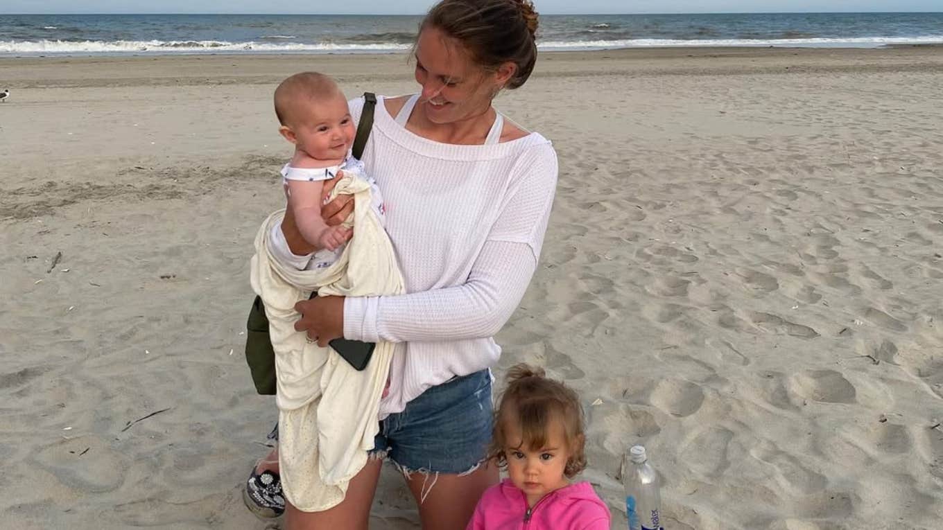 Kylie Kelce Never Lets Her Daughters Wear Bikinis At The Beach