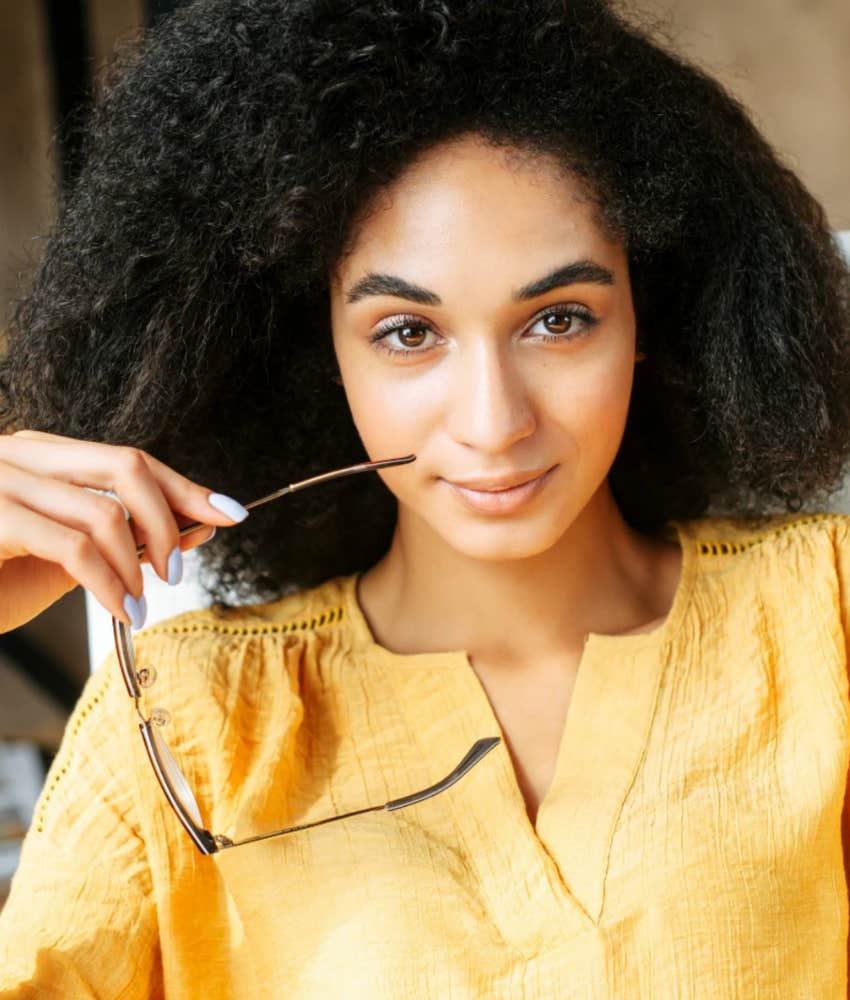 Emotionally strong woman lets go of resentment when betrayed