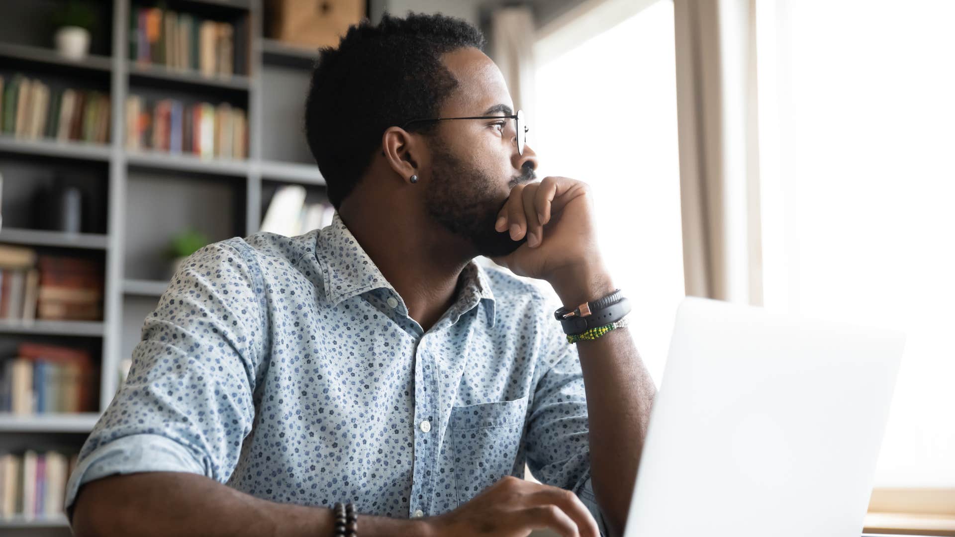 man is always thinking about the past as he thinks deeply while working