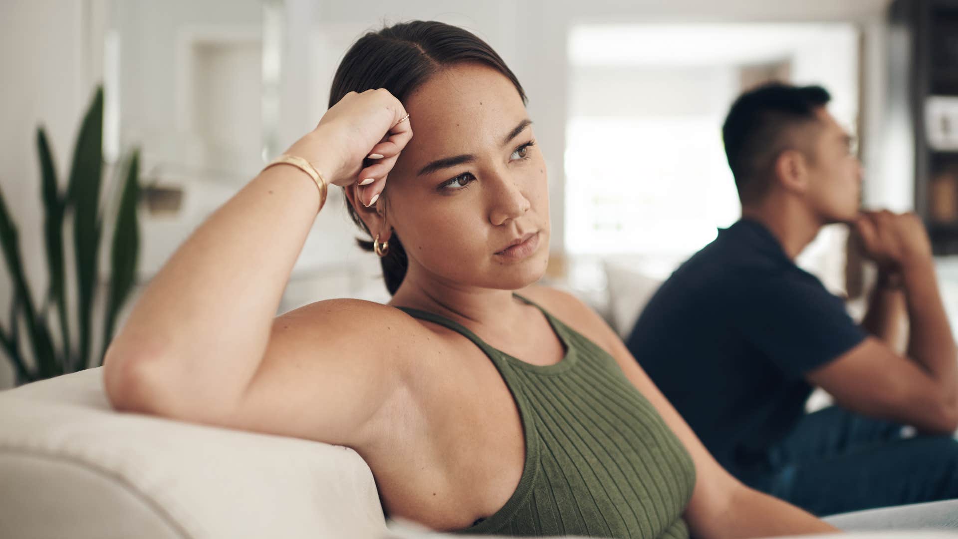 couple where accumulating negativity will erode relationship over time