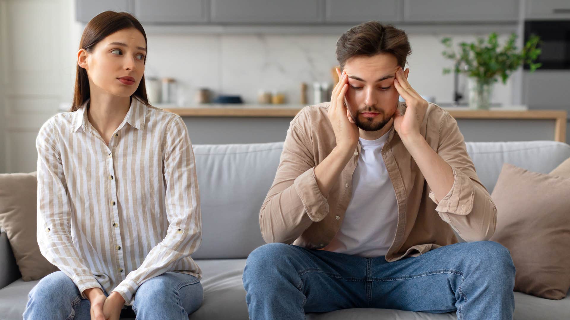 couple where love is not in the air that will erode relationship over time