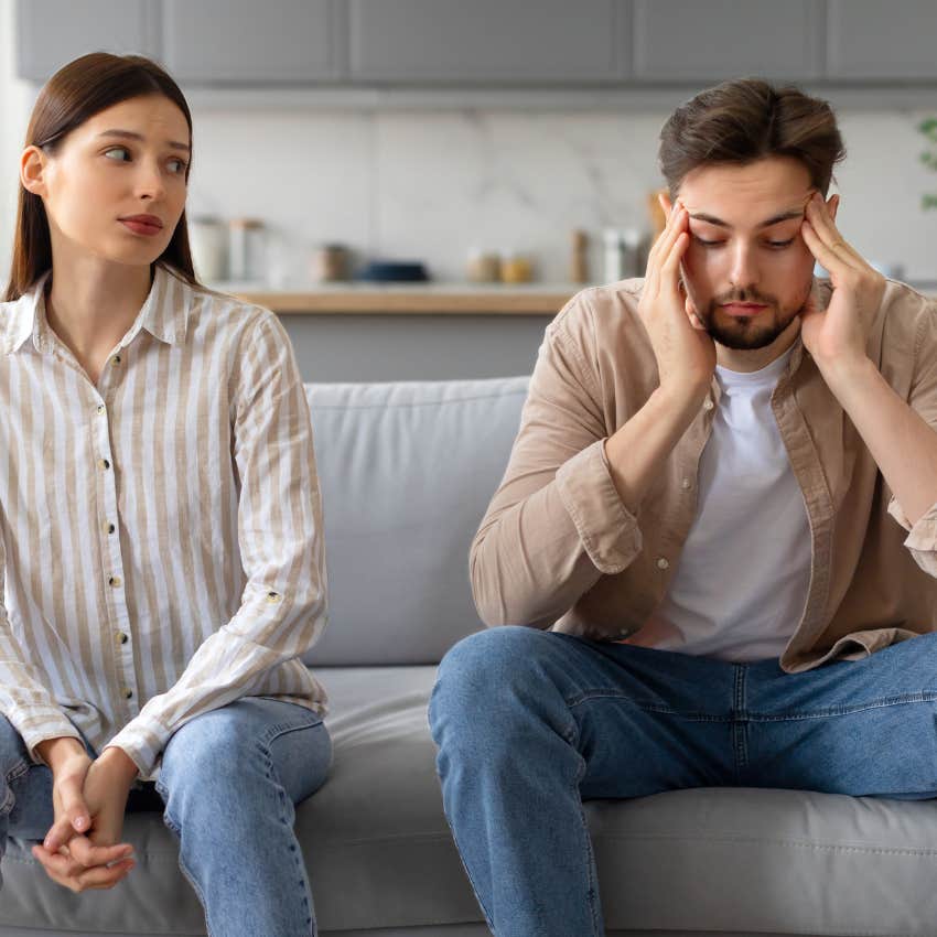 man who will end up friendless and alone taking woman on an emotional roller coaster