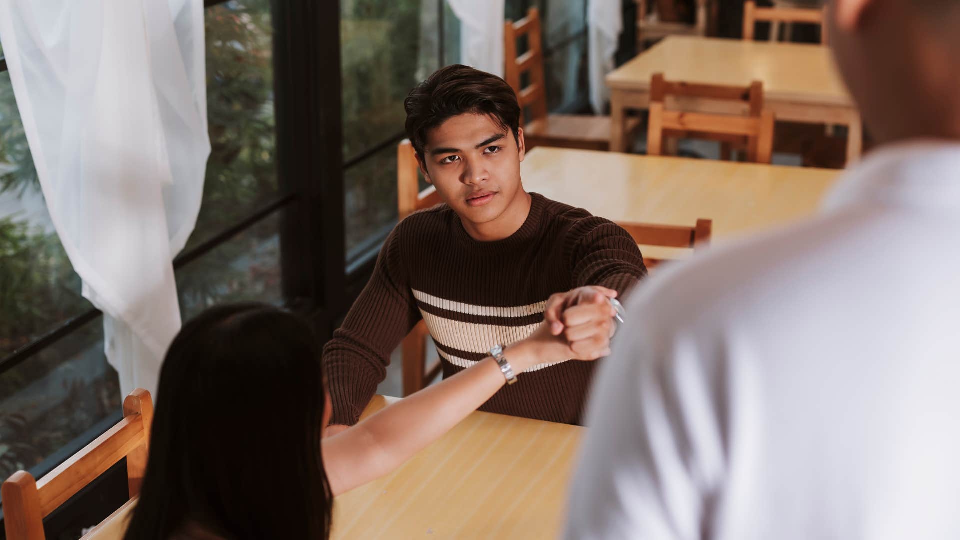man who will end up alone and unloved because he's rude to waitstaff