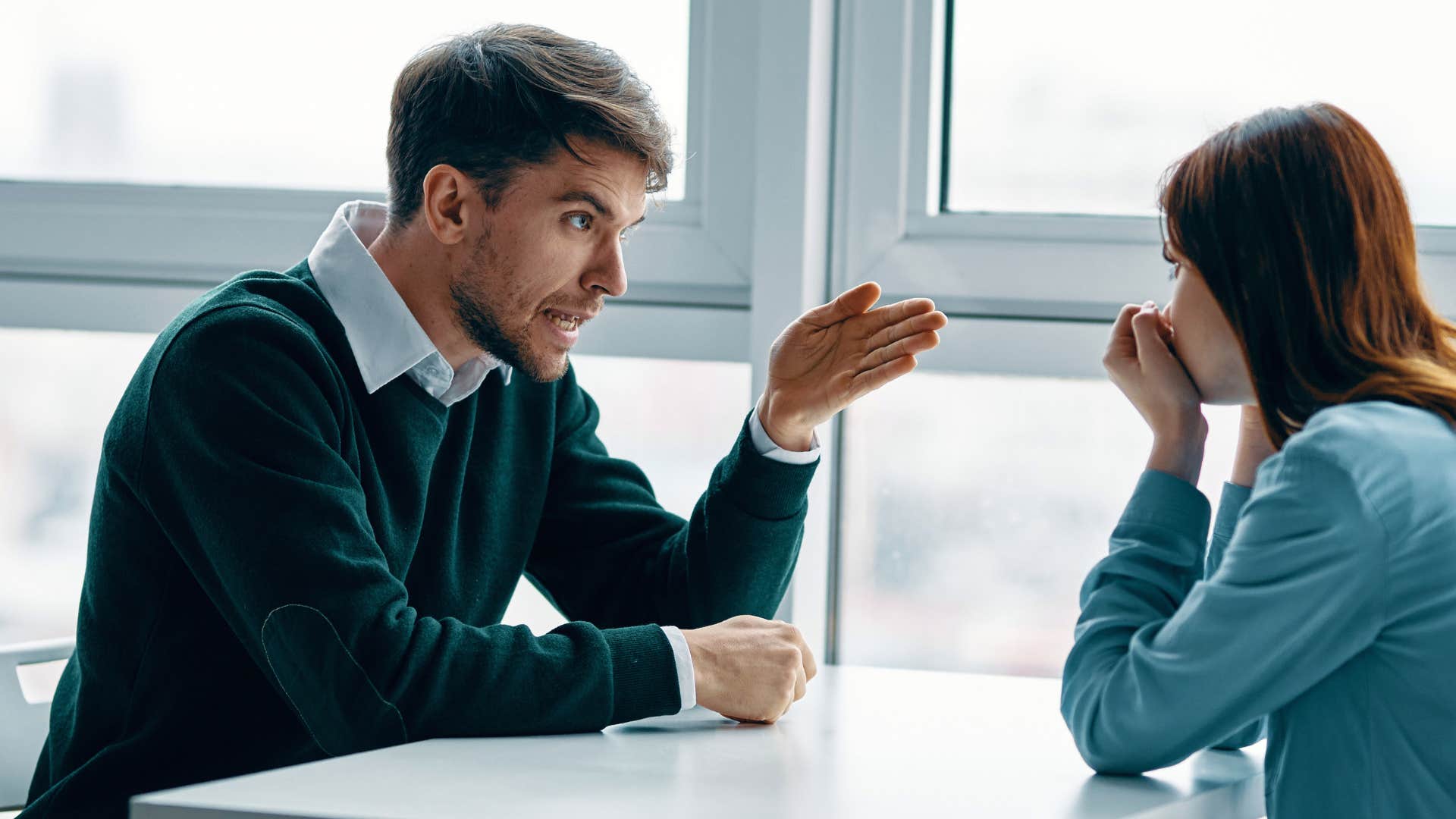 men who actually resent their wives often irritable