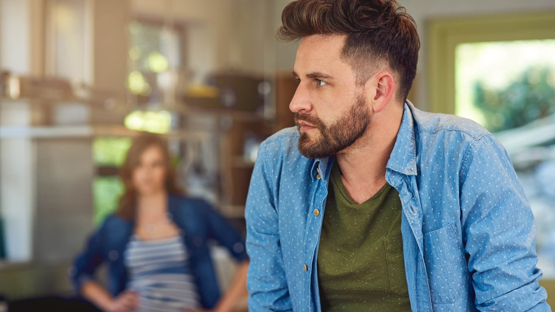 a husband tells his wife that other people appreciate him more than she does