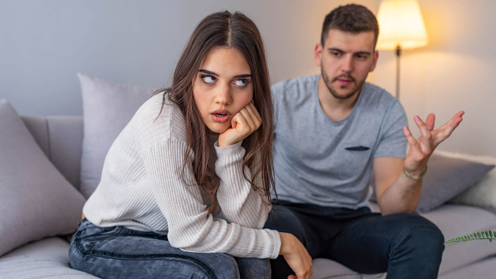 a husband says It feels like I'm just here to pay the bills to his wife